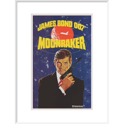 James Bond Moonraker Framed Art Print - By King & McGaw
