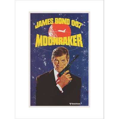 James Bond Moonraker Framed Art Print - By King & McGaw