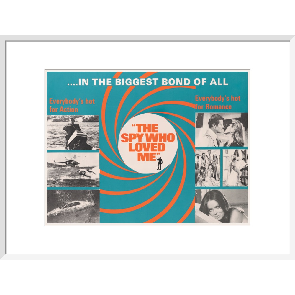 James Bond The Spy Who Loved Me Framed Art Print - By King & McGaw