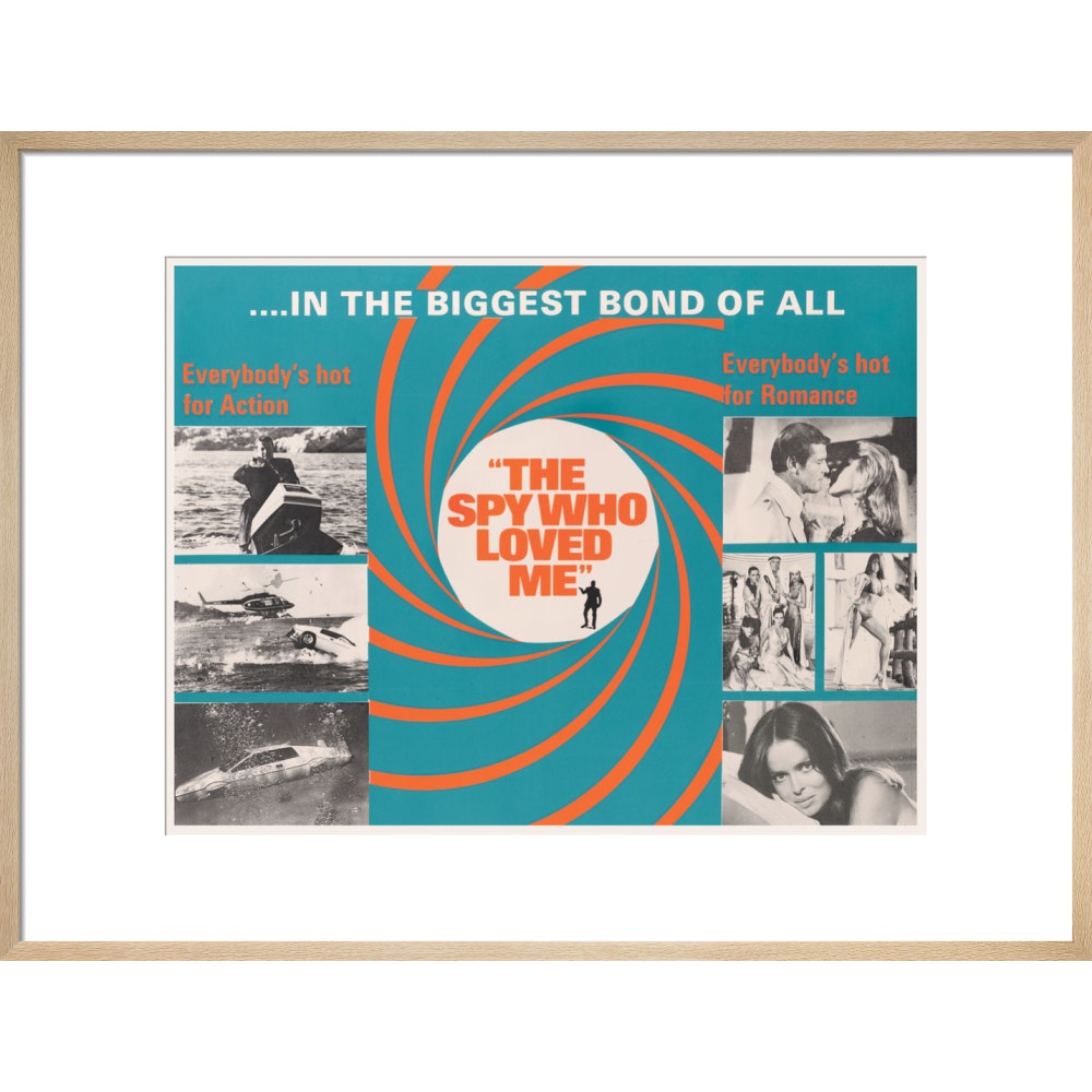 James Bond The Spy Who Loved Me Framed Art Print - By King & McGaw