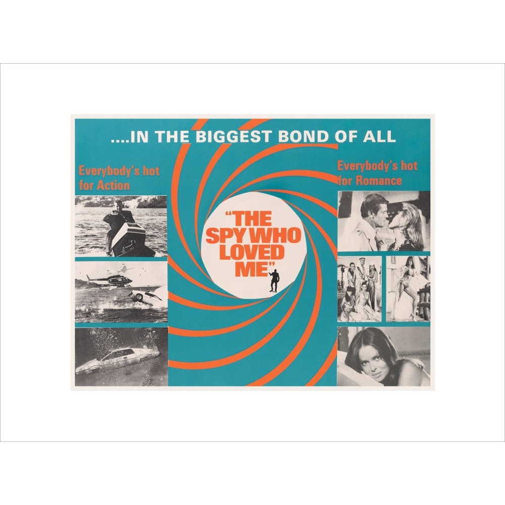 James Bond The Spy Who Loved Me Framed Art Print - By King & McGaw