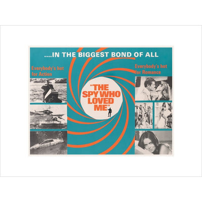 James Bond The Spy Who Loved Me Framed Art Print - By King & McGaw