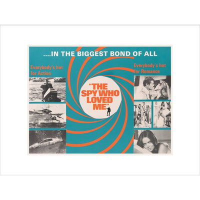 James Bond The Spy Who Loved Me Framed Art Print - By King & McGaw