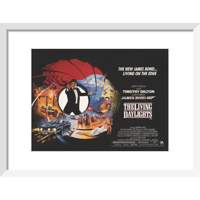 James Bond The Living Daylights Framed Art Print - By King & McGaw