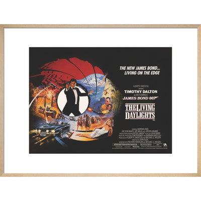 James Bond The Living Daylights Framed Art Print - By King & McGaw