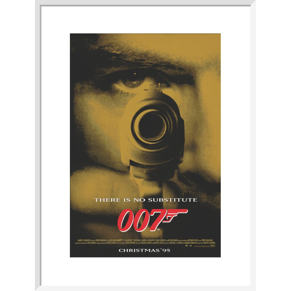 James Bond GoldenEye Framed Art Print - By King & McGaw