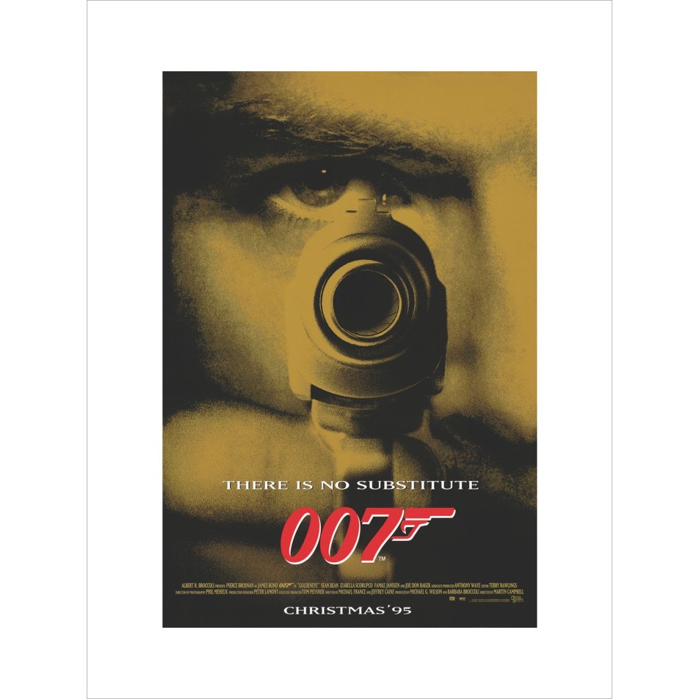 James Bond GoldenEye Framed Art Print - By King & McGaw
