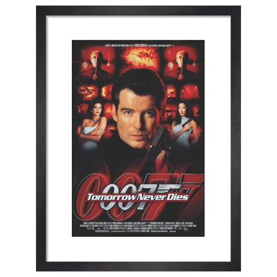 James Bond Tomorrow Never Dies Framed Art Print - By King & McGaw