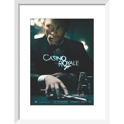 James Bond Casino Royale Framed Art Print By King & McGaw