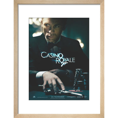 James Bond Casino Royale Framed Art Print By King & McGaw
