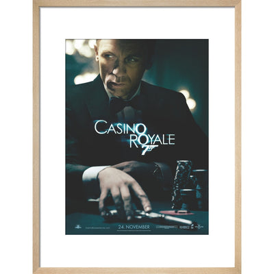 James Bond Casino Royale Framed Art Print By King & McGaw