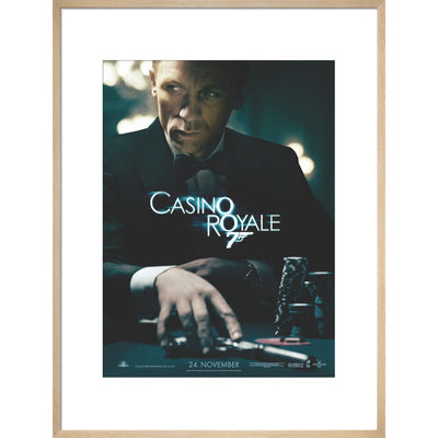 James Bond Casino Royale Framed Art Print By King & McGaw