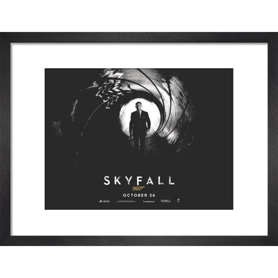 James Bond Skyfall Framed Art Print - By King & McGaw