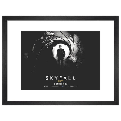James Bond Skyfall Framed Art Print - By King & McGaw