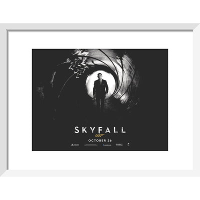 James Bond Skyfall Framed Art Print - By King & McGaw