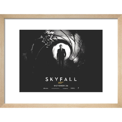 James Bond Skyfall Framed Art Print - By King & McGaw