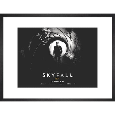 James Bond Skyfall Framed Art Print - By King & McGaw