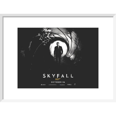 James Bond Skyfall Framed Art Print - By King & McGaw