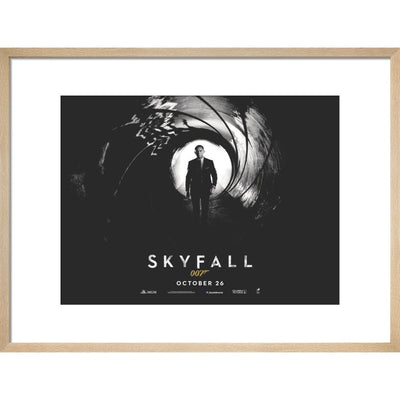 James Bond Skyfall Framed Art Print - By King & McGaw