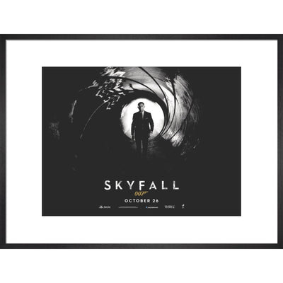 James Bond Skyfall Framed Art Print - By King & McGaw