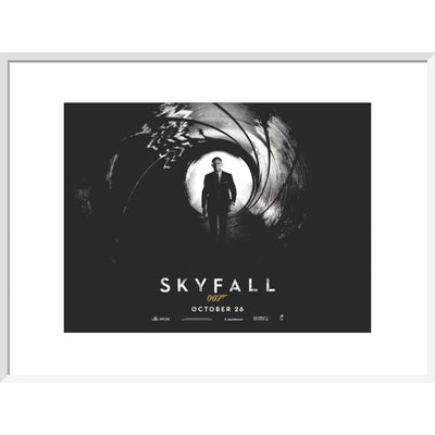 James Bond Skyfall Framed Art Print - By King & McGaw