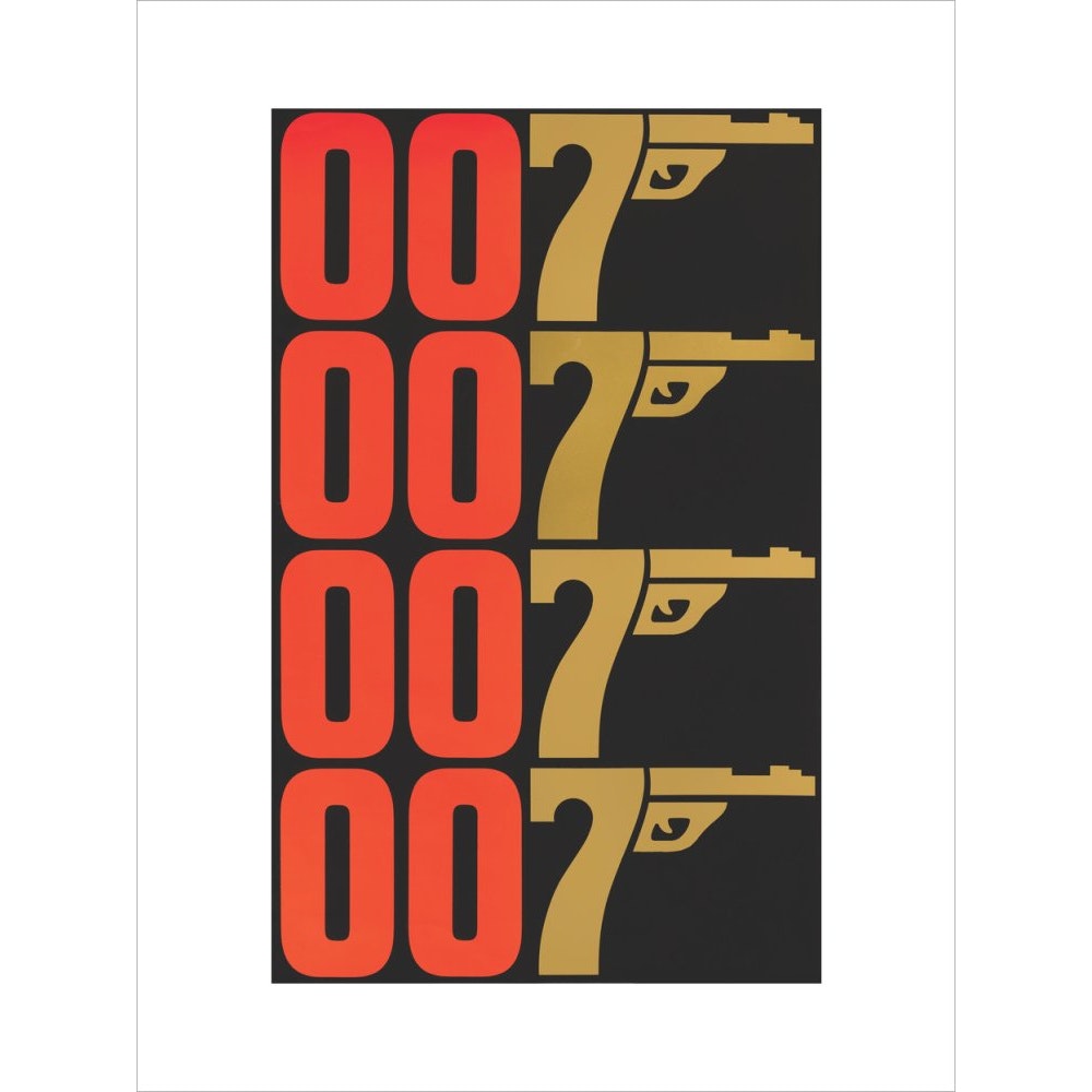 James Bond The Man With The Golden Gun Graphic Framed Art Print - By King & McGaw