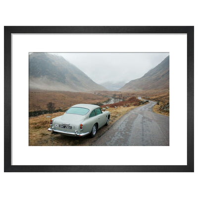 James Bond Skyfall DB5 Framed Art Print - By King & McGaw