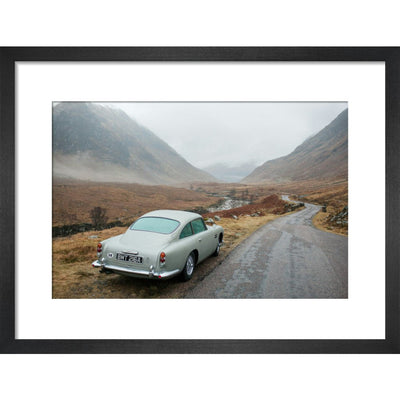 James Bond Skyfall DB5 Framed Art Print - By King & McGaw