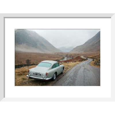 James Bond Skyfall DB5 Framed Art Print - By King & McGaw