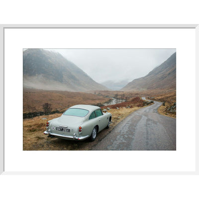 James Bond Skyfall DB5 Framed Art Print - By King & McGaw