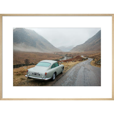 James Bond Skyfall DB5 Framed Art Print - By King & McGaw