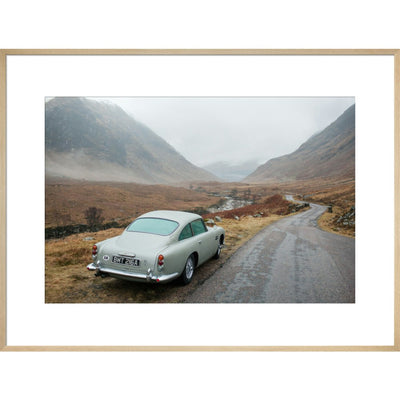 James Bond Skyfall DB5 Framed Art Print - By King & McGaw