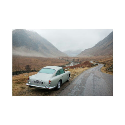 James Bond Skyfall DB5 Framed Art Print - By King & McGaw