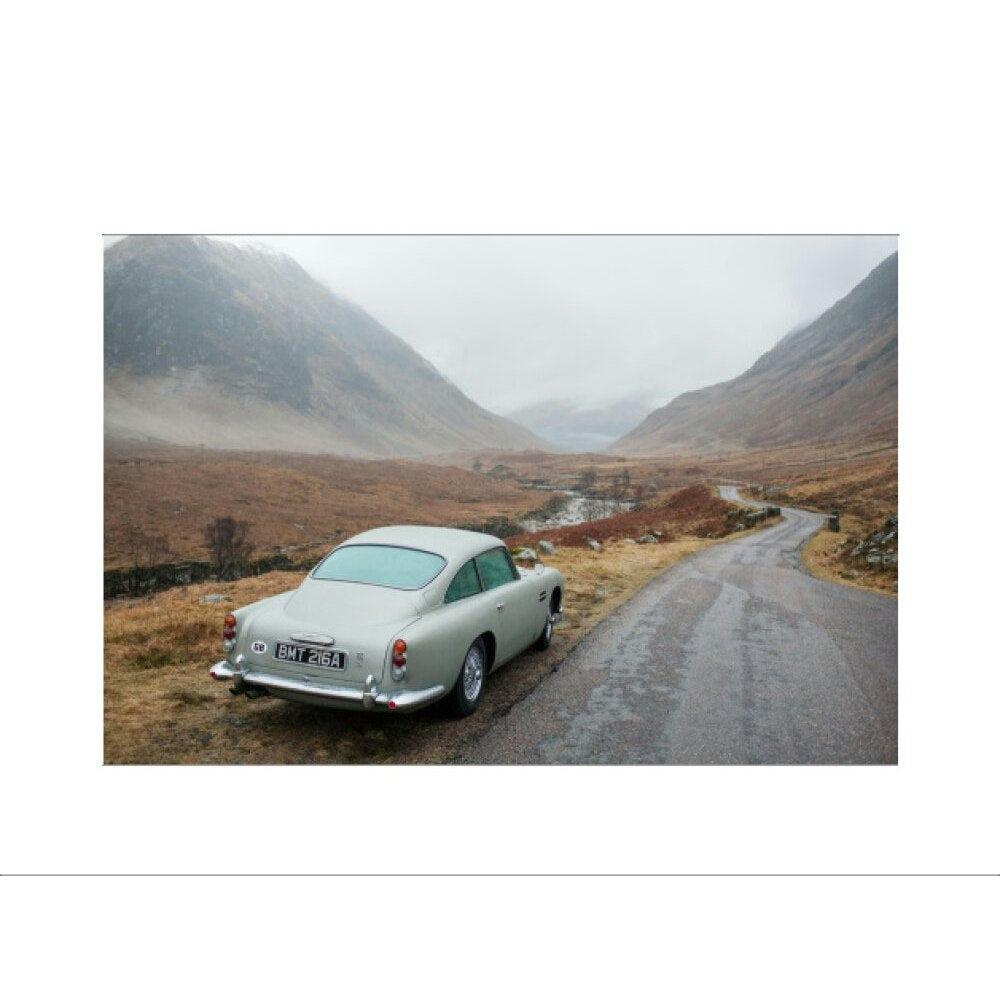 James Bond Skyfall DB5 Framed Art Print - By King & McGaw