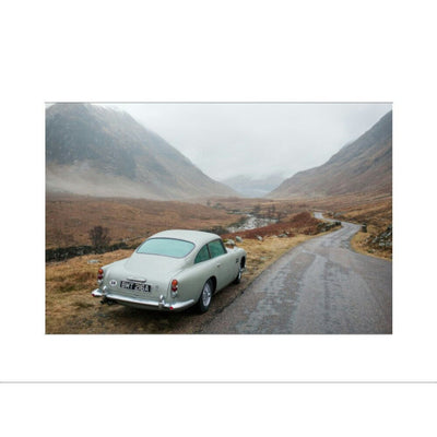 James Bond Skyfall DB5 Framed Art Print - By King & McGaw