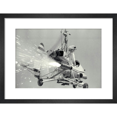 James Bond You Only Live Twice Little Nellie Studio Still Framed Art Print - By King & McGaw