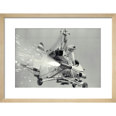 James Bond You Only Live Twice Little Nellie Studio Still Framed Art Print - By King & McGaw