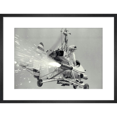 James Bond You Only Live Twice Little Nellie Studio Still Framed Art Print - By King & McGaw