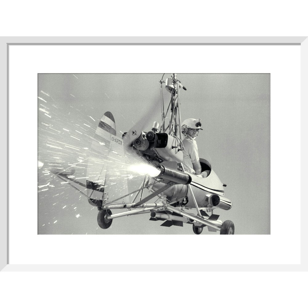 James Bond You Only Live Twice Little Nellie Studio Still Framed Art Print - By King & McGaw