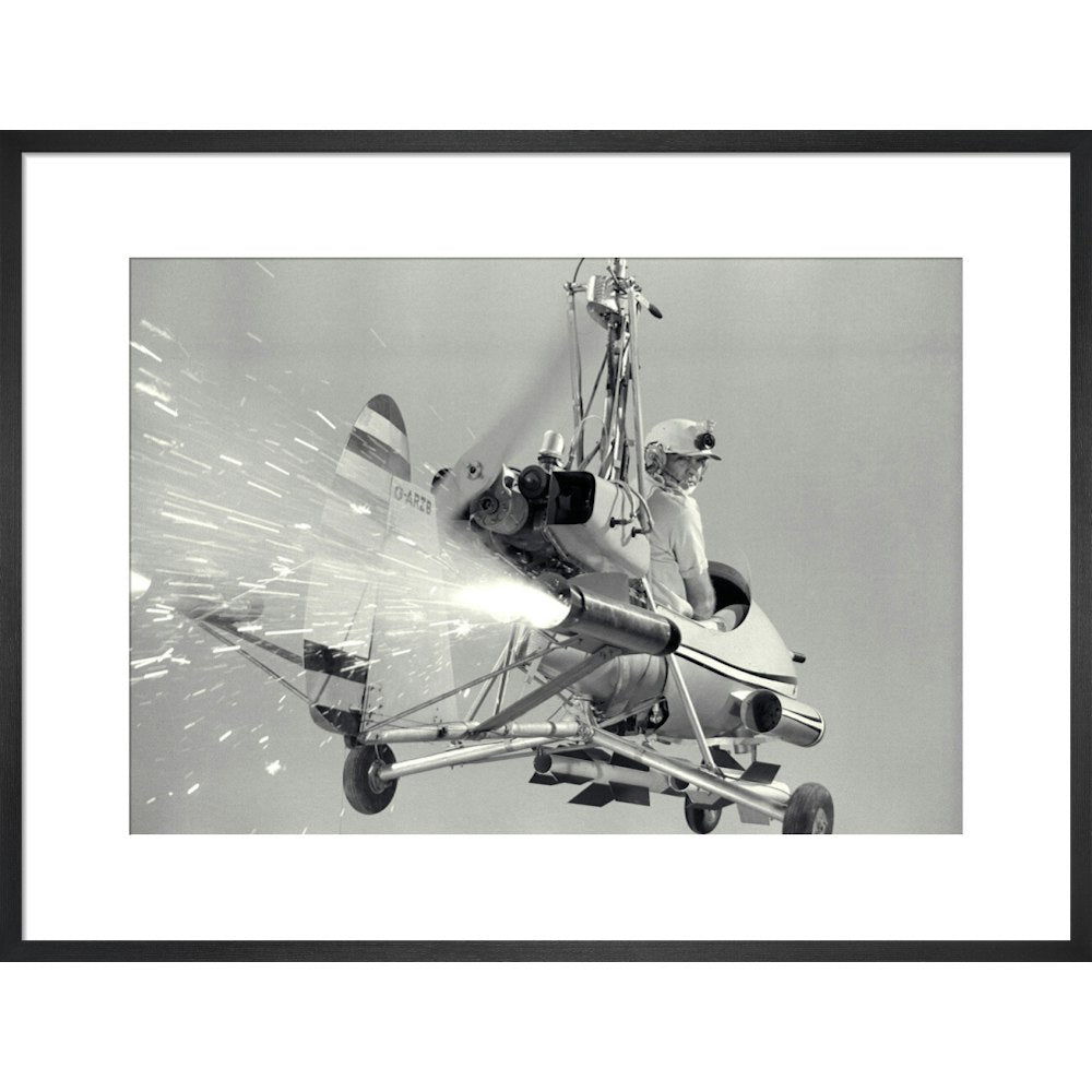 James Bond You Only Live Twice Little Nellie Studio Still Framed Art Print - By King & McGaw