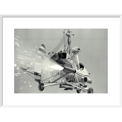 James Bond You Only Live Twice Little Nellie Studio Still Framed Art Print - By King & McGaw