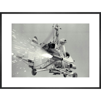 James Bond You Only Live Twice Little Nellie Studio Still Framed Art Print - By King & McGaw