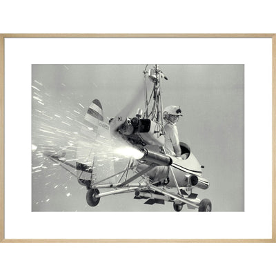 James Bond You Only Live Twice Little Nellie Studio Still Framed Art Print - By King & McGaw
