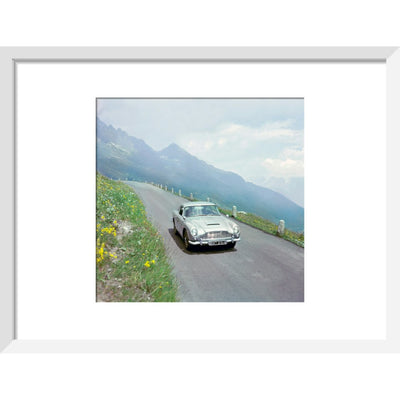 James Bond Goldfinger DB5 Film Still Framed Art Print - By King & McGaw