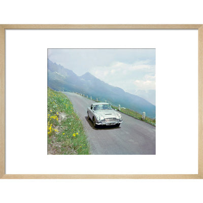 James Bond Goldfinger DB5 Film Still Framed Art Print - By King & McGaw
