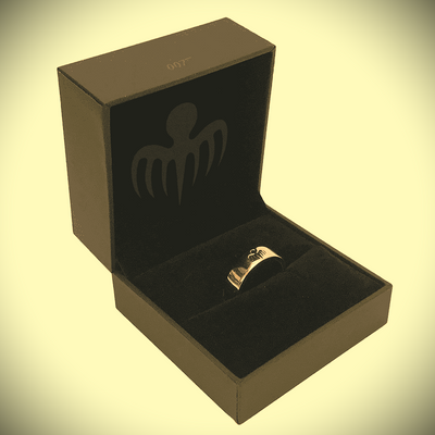 James Bond Blofeld No.1 SPECTRE Agent 18ct Gold Ring Prop Replica