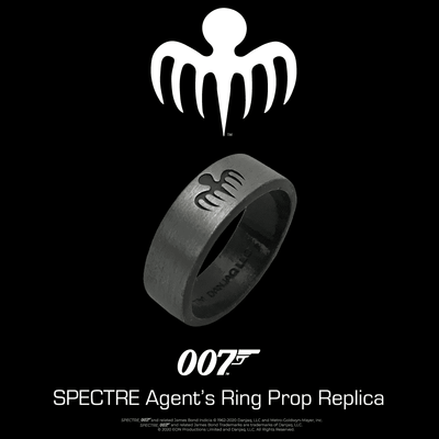 James Bond SPECTRE Agent Metal Ring Prop Replica
