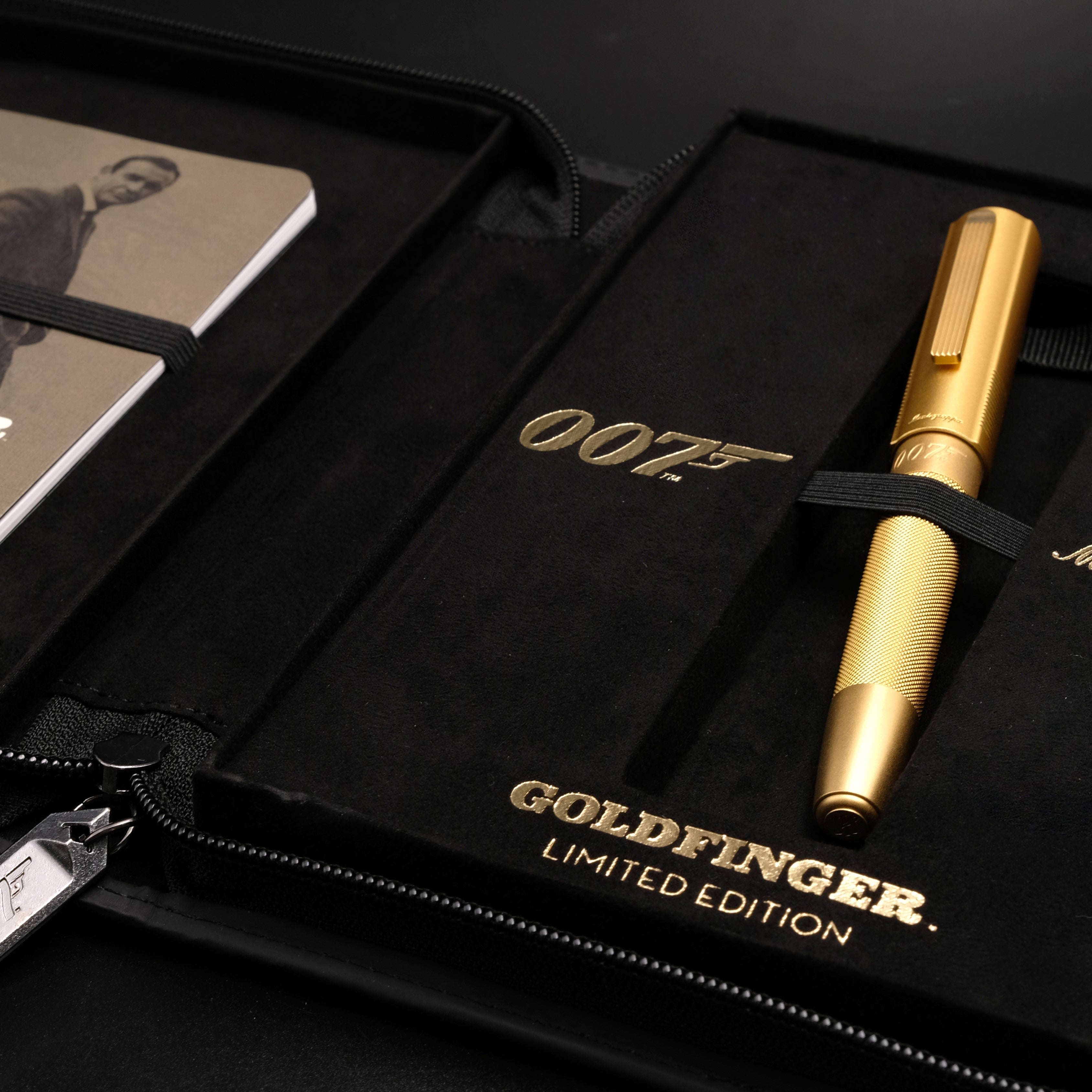 James Bond 007 Special Issue Rollerball Pen - Goldfinger Numbered Edition - By Montegrappa