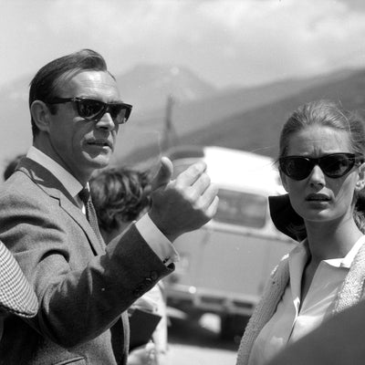 James Bond Goldfinger Sunglasses - Matte Dusk / November Rain Edition - By Barton Perreira