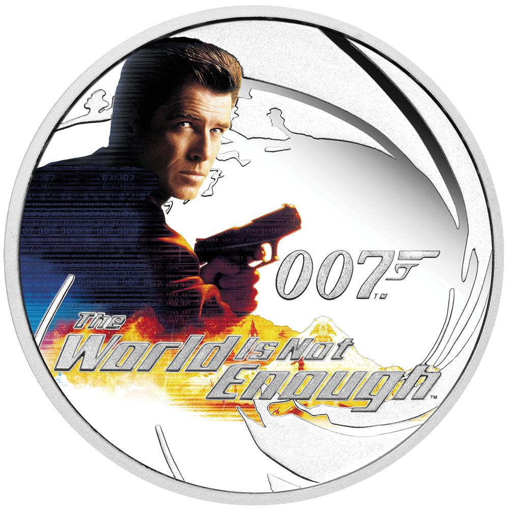 The World Is Not Enough 1/2 oz Silver Proof Coin - By The Perth Mint